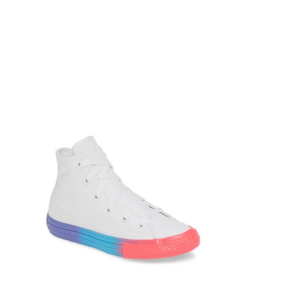 Converse Kids' Chuck Taylor All Star Rainbow Midsole High Top